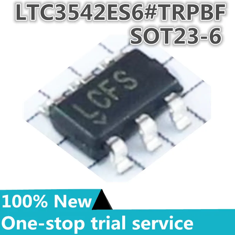 2-100pcs %New original LTC3542ES6 LTC3542ES6#TRPBF LTC3542ES6#PBF Silk screen LCFS SOT-23-6 DC-DC power chip