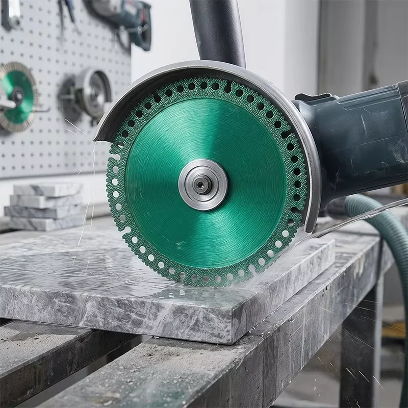 8Pcs Multifunctional Angle Grinder Cutting Saw Blades, Multipurpose Discs for Marble Stone Iron Steel Metal Cutting