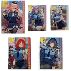 Goddess Story Genshin Impact Raiden Shogun Yae Miko Yoimiya Anime Character Bronzing Collection Card Cartoon Toys Christmas Gift