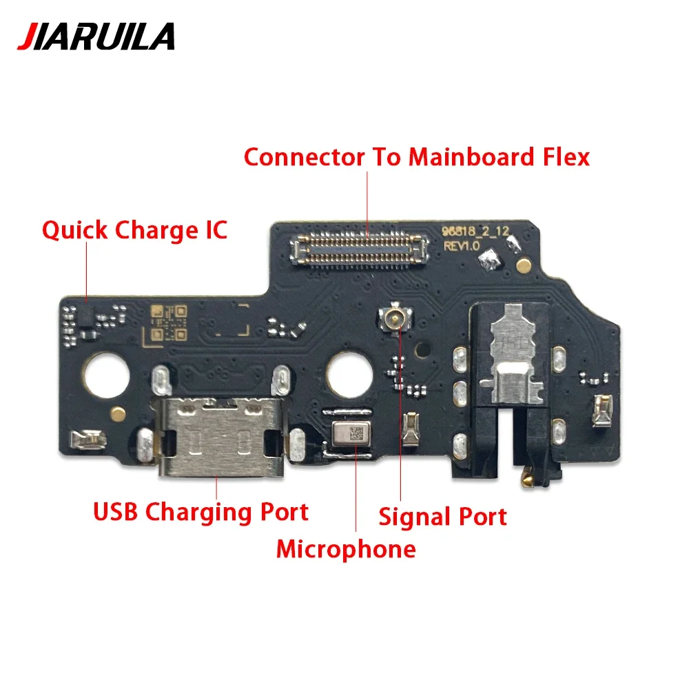 USB Micro Charger Charging Port Dock Connector Microphone Board Flex Cable For Samsung A05 A05s A15 A25 A35 A55 5G