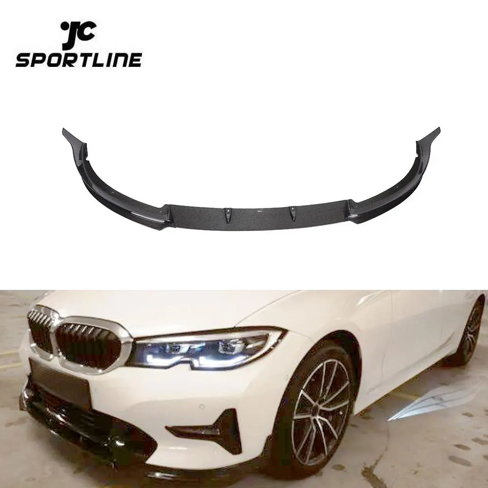 

Спойлер переднего бампера из карбона JCSportline G20 G28 для BMW 3 серии G20 G28 330i X Drive 2020 года