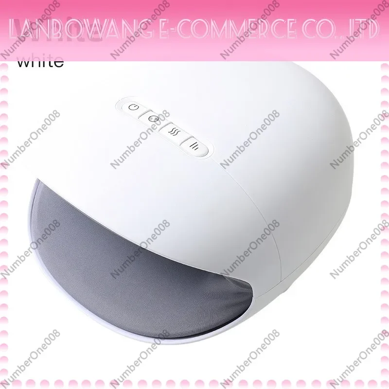 Electric Hand Massager with Heat Compression Digital Display Cordless Hand Therapy Machine for Carpal Tunnel Numbness Relief