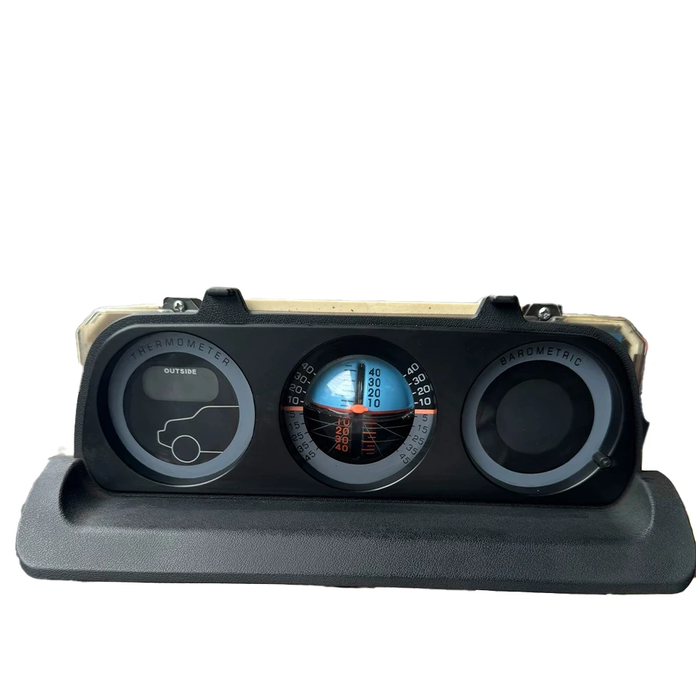 

car Altimeter Inclinometer Central Display for Mitsubishi Pajero Montero MK2 V31 V32 V33 V43 Vice Central Control Instrument