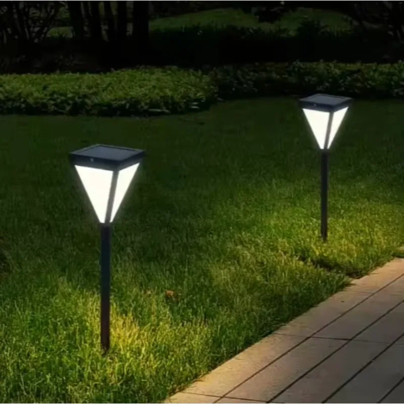 

Outdoor Waterproof Solar Villa Courtyard Lawn Light Garden Ground Plug Park Landscape Pole Driveway Light