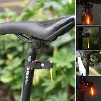 LED Bike Rear Light Road Bike Cycling Photondrop Light Mountain Bike Night Riding Lights Flowing Navigation Light