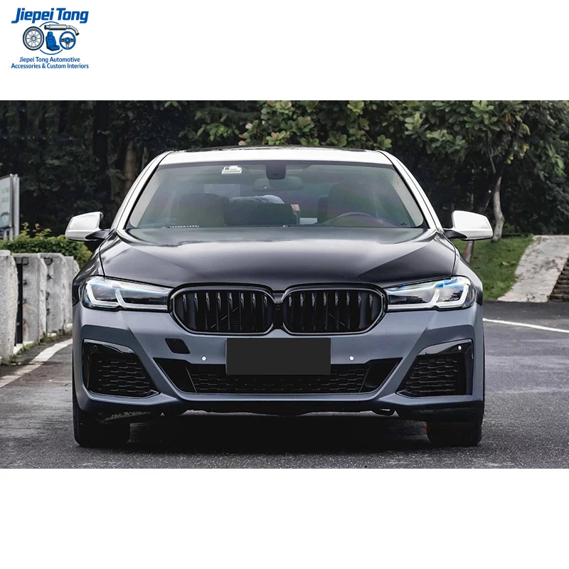 

Suitable for BMW 5 Series F10F18 modification to the 2021 G30 MT body kit, F10 old modified to new model headlights an