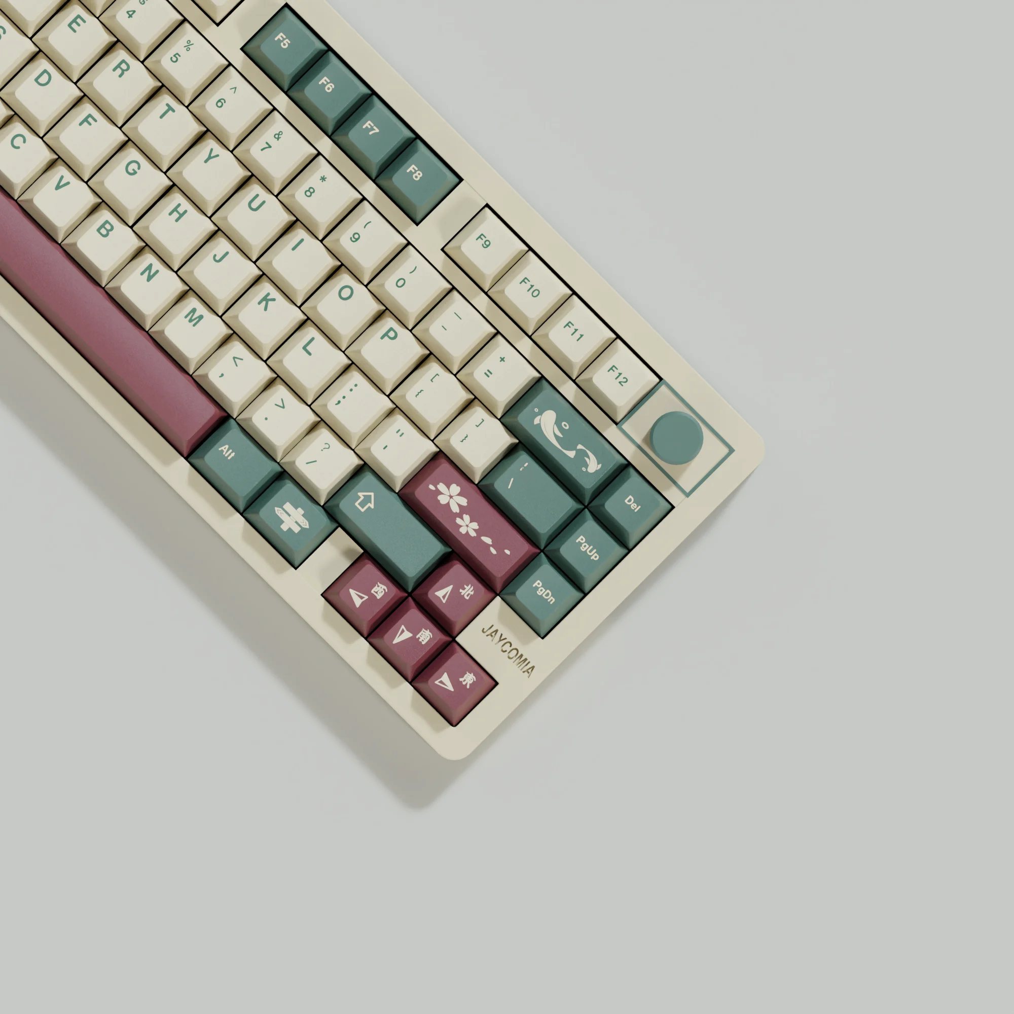 Imagem -06 - Gmk-camping Keycaps Perfil Cereja Material Pbt Iso Alice Layout 7u Barra de Espaço Grande Grupo Alemão Francês Coreano Espanhol Árabe