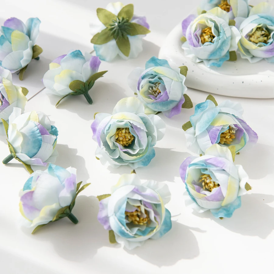 10/30 Stück Künstliche Blumen Seidenrosen Hochzeit Garten Festival Party Kranz Kopfschmuck DIY Geschenke Heimdekoration Vase Scrapbook Brautdekoration – Detail 18