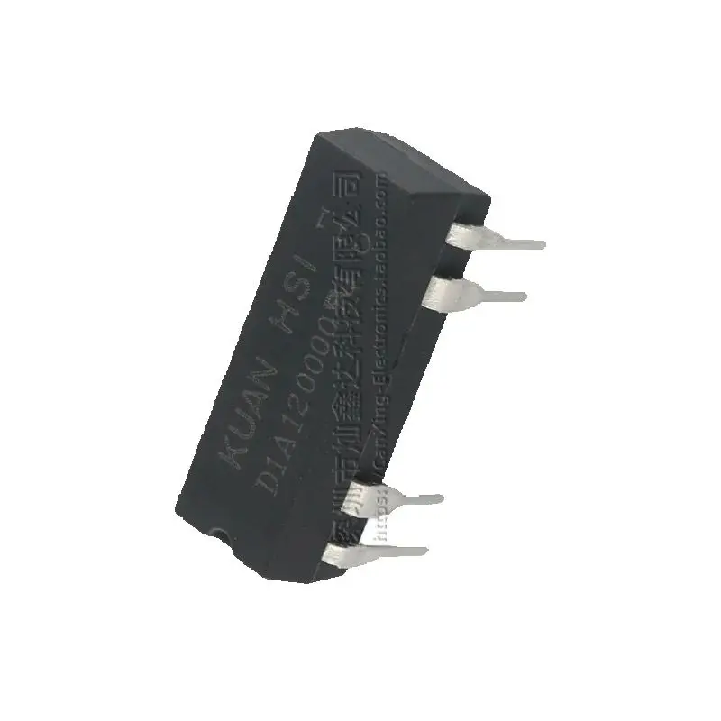 5PCS/   Imported reed DIP8 feet 5V/12V/24V 1A single pole single throw a group of normally open dry reed switch relays