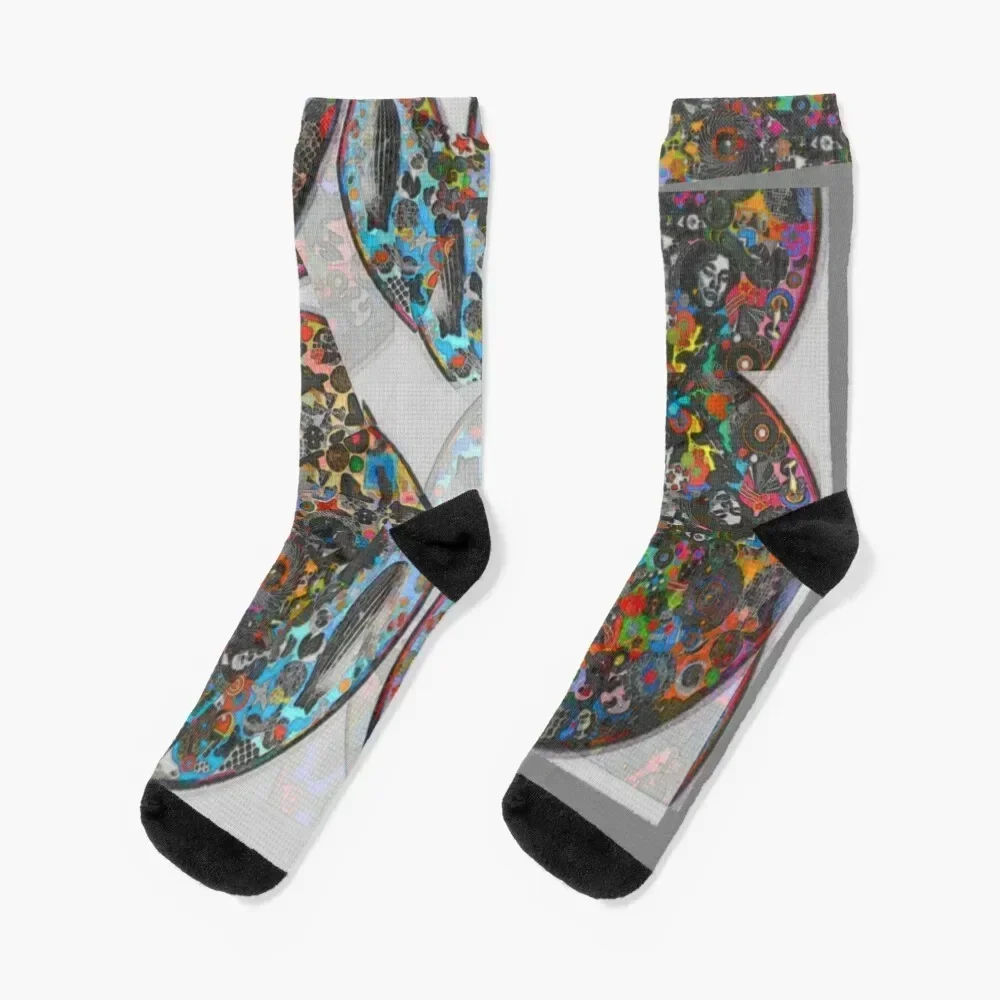 

Whole Lotta Led Socks FASHION luxury Children's cycling Socks For Girls Men's