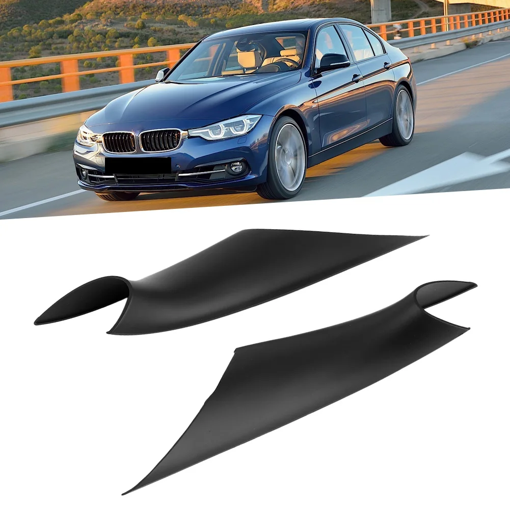 Interior Door Handle Trim Car Interior Door Pull Handle Cover Trim Matte Black Fit for 3 Series 4 Series F30 F80 F82 F33