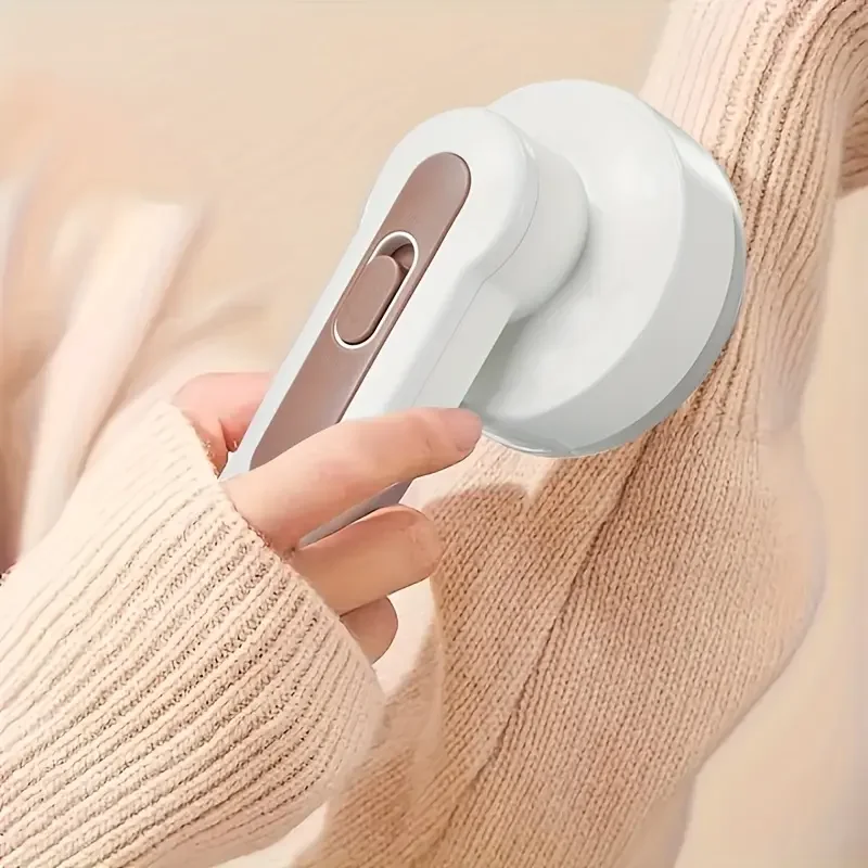 

1pcs Rechargeable Fabric Shaver and Ball Trimmer - Portable Sweater Pom Pom Remover for Clothing, Coat, Sofa - Easy to Remove Pom on Blanket
