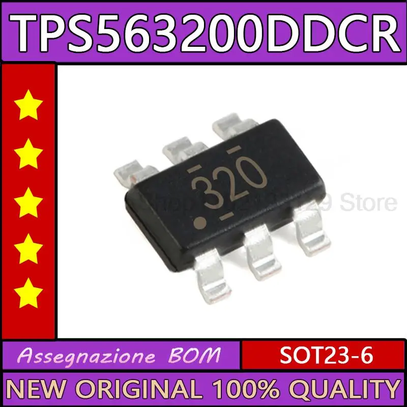 10PCS TPS563200DDCR TPS563200 SOT23-6 New original ic chip