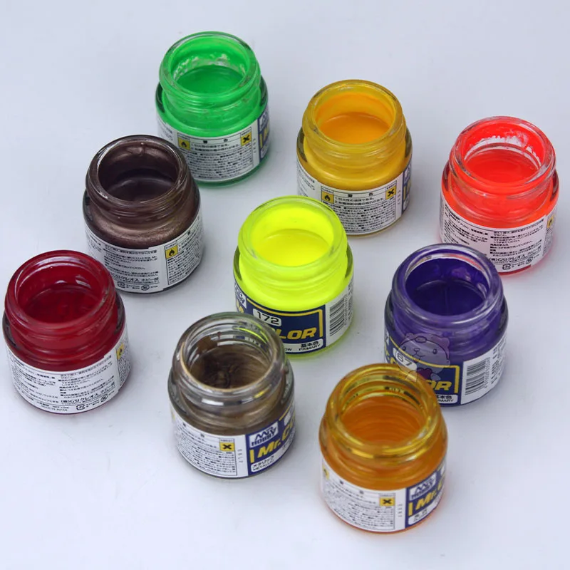 MR HOBBY Mr. COLOR C75 ~ C129 طلاء أكريليك قائم على المذيبات 10 مللي لنموذج بلاستيكي تلوين الصباغ طلاء يدوي/رش #6