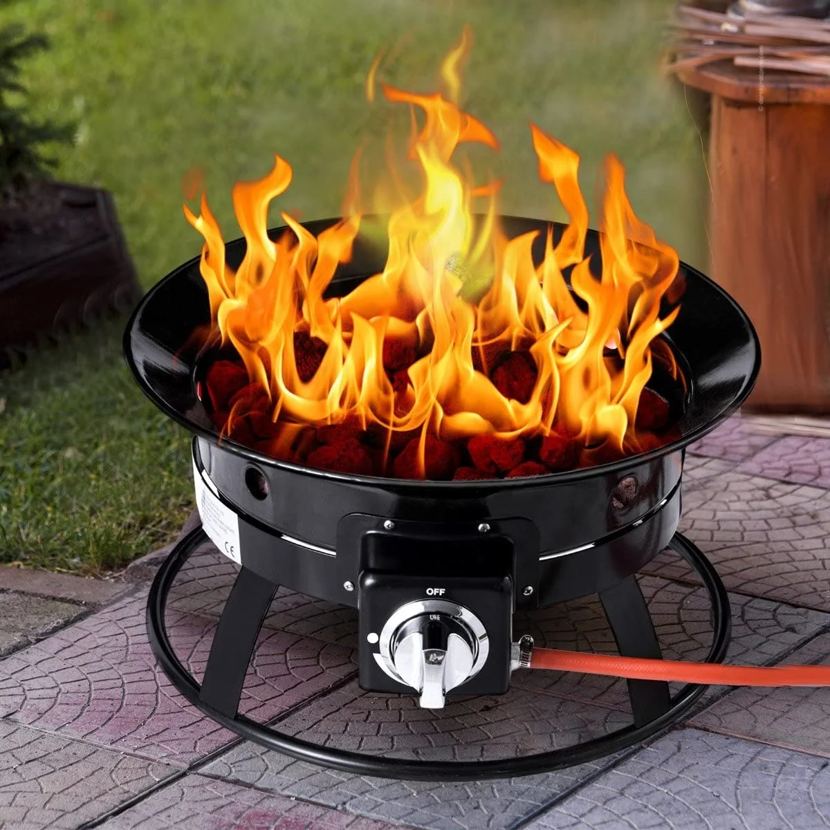 Low Price Portable Gas RV Fire Pit
