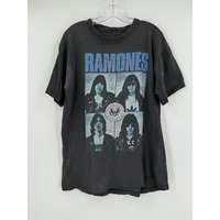Vintage Ramones Adios Amigos 1996 Final Tour Pattern Printing American Band Singer T-shirt Street Hip-hop Short-sleeved Shirt