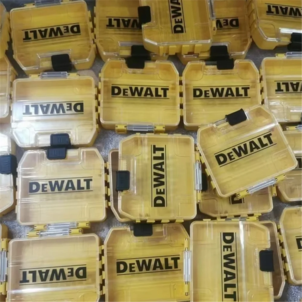 Boxs For DEWALT drill parts box storage Impact Screwdriving bit box Power Tool Accessories Electric tools part