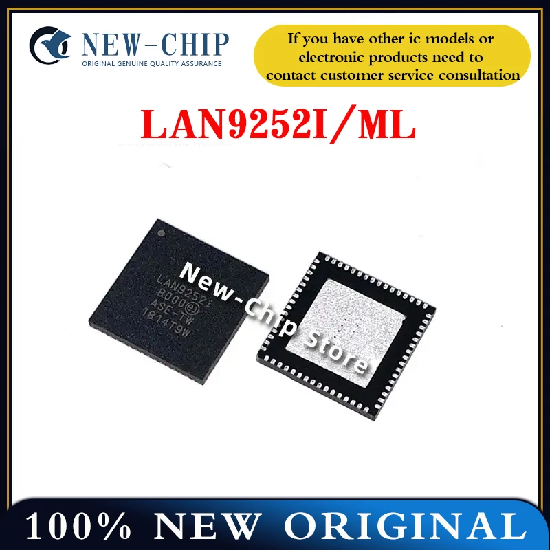 1 PCS-20 PÇS/LOTE LAN9252I/ML LAN9252 QFN-64 Novo Original