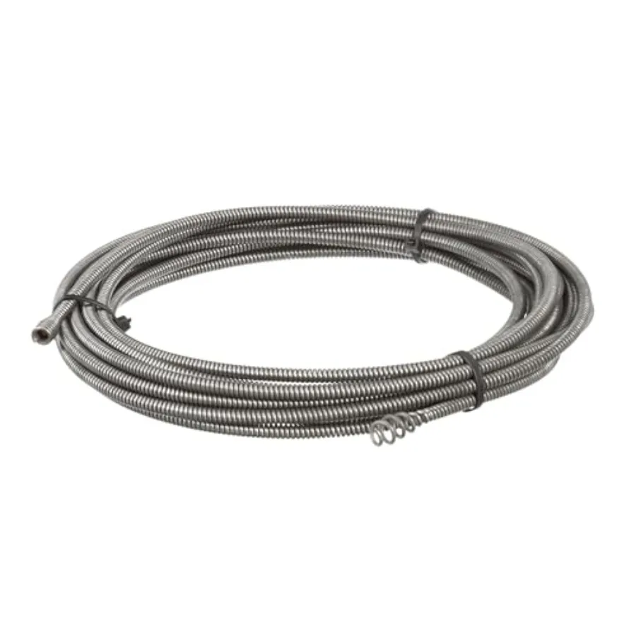 

55983 1/4 дюйма Запасной кабель для машины для прочистки канализации PowerClean Drain Cleaner, 30 футов, C-1 IC, для устранения засоров в трубах.