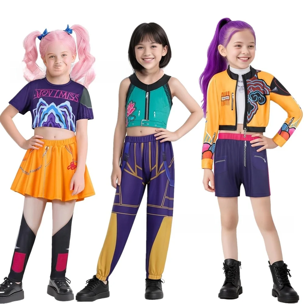 

K Girl up Косплей Костюм Живой Костюм Корейская Волна Sle Хэллоуин Костюм Совы Женская Традиционная Сценическая Одежда