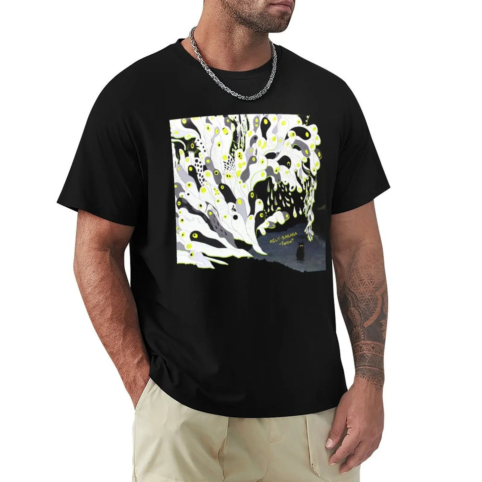 

Melt banana, T-Shirt T-shirts oversize cotton man t-shirts Funny t-shirts man t shirt clothes for men