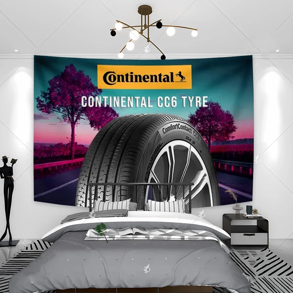 German car parts household tapestry for car garage or club decoration bedroom wall hanging bed sheet background cloth