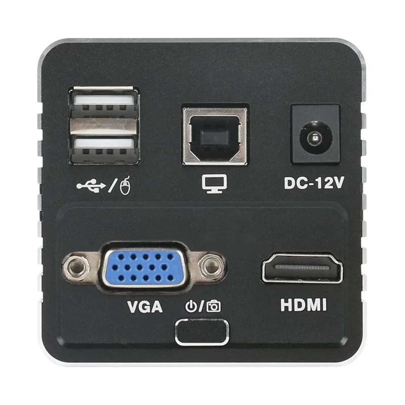 Imagem -03 - Digital Industrial Mouse Medição Microscópio de Vídeo Câmera de Solda u Armazenamento de Disco c Mount Hdmi Vga Usb 1080p 5mp Sony Imx335
