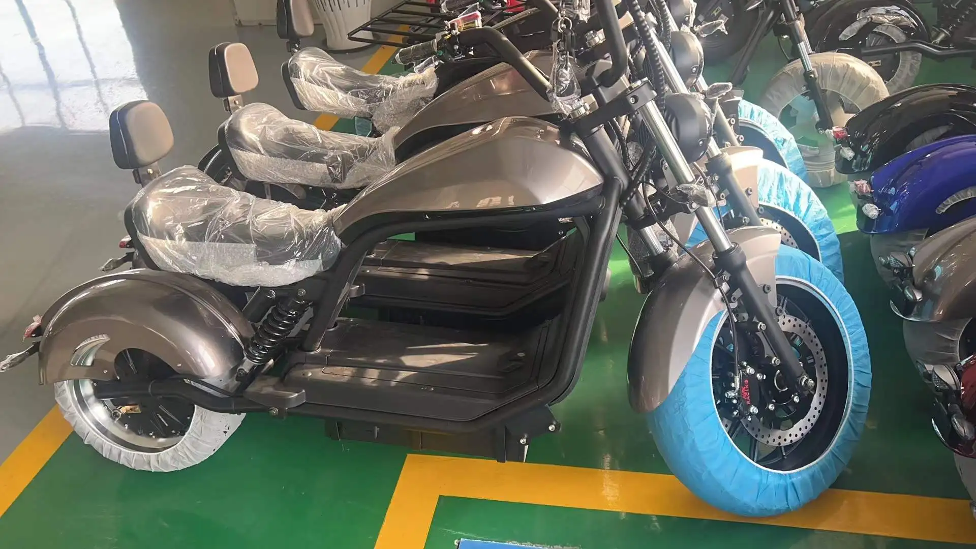 EU Stock HL6.0 3000W Hub Motor EEC Chopper Scooter, 60V40AH Lithium Battery 2-Wheel Electric