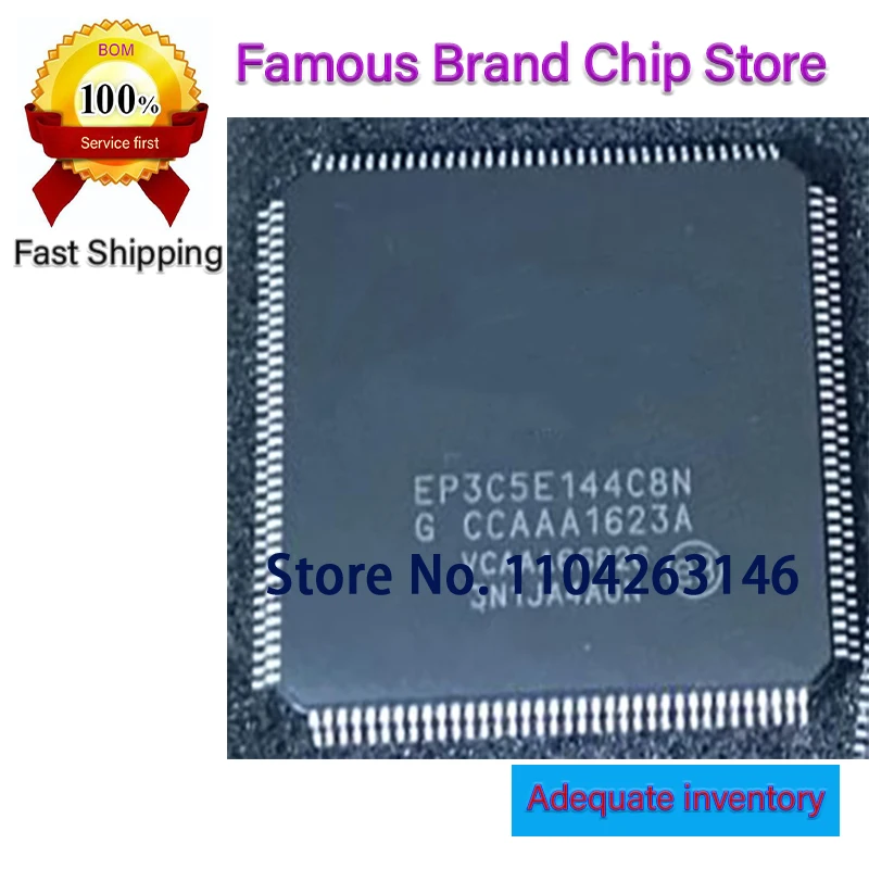 new original EP3C5E144C8N EP3C5E144C8 QFP-144 10~50Pcs