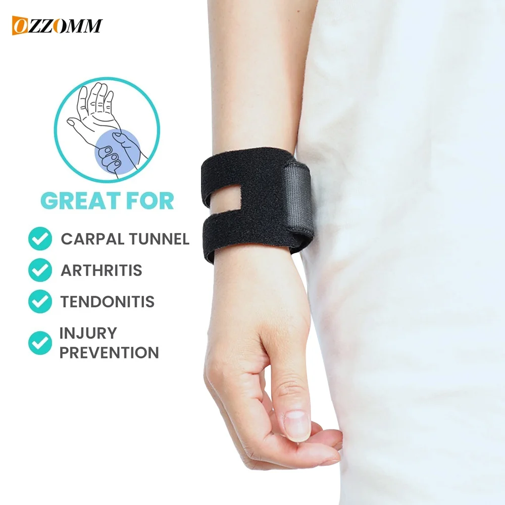 1PC Portable Adjustable Thin Pain Wrist Band Brace Injury TFCC Tear Injury Brace Sports Yoga Soft Ulnar Fix Wrist Band