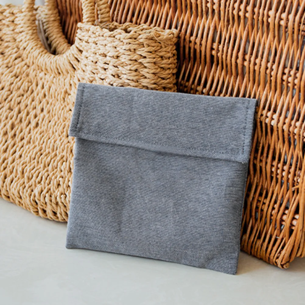 

2pcs Waterproof Snack Bags Reusable Bread Storage Treat Lightweight TPU Portable Picnic Camping School Work Travel