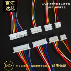 JST XH 2.54mm Wire Color Cable Connector 2/3/4/5/6/7/8/9/10/11/12/13/14/15/16/17/18/19/20 Pin XH2.54 Pitch Plug 10CM 20CM 30CM