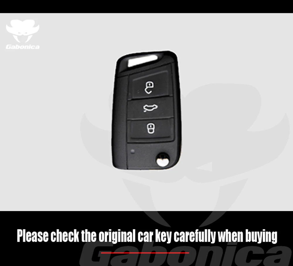 Car Key Case Cover For Volkswagen VW Polo Golf 7 MK7 Tiguan passat For Skoda Octavia Kodiaq Karoq For Seat Ateca Leon Key Bag