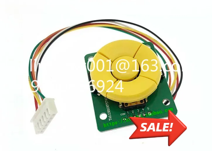 XA144M five-way switch with cable, five-way navigation button, with circuit board, switch module B3F-4055