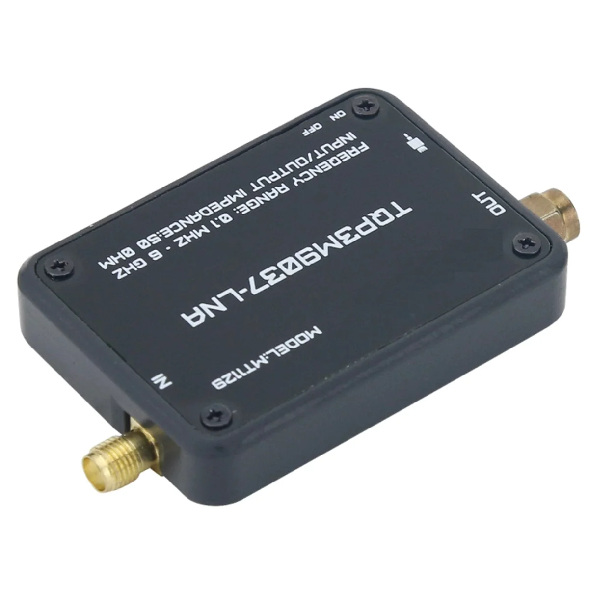 ABKO-MT1129 penguat suara rendah Amplifier LNA untuk penerima Radio SDR penganalisis spektrum TEF6686