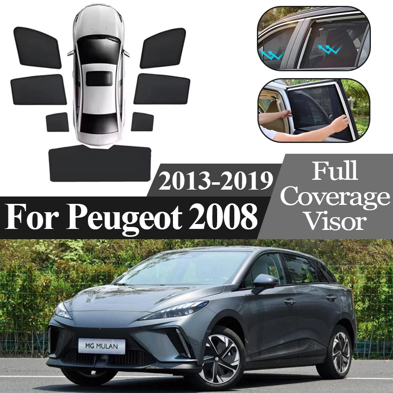 

Auto Parts For MG MG4 EV MULAN EH32 2022~2025 Car Anti-UV Magnetic Coverage Sunshade Mesh Sunshade Sunscreen Privacy Protection