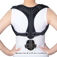 Adjustable Back Shoulder Posture Corrector Belt Orthotics Spine Support Bandage Hunchback Correction Belt Home Office Sport