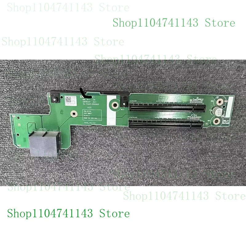 

Сервер R740, карта RISER3, слот для карты расширения PCIE, карта 0DTTHJ DTTHJ не включает железную пластину