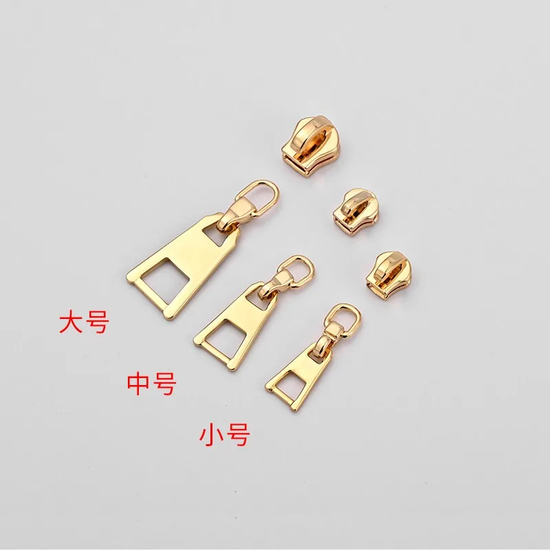 Metal Zipper Pull Tab Replacement Zipper Slider Puller for LV Handbag Backpack Shoulder Bag Hardware Repair