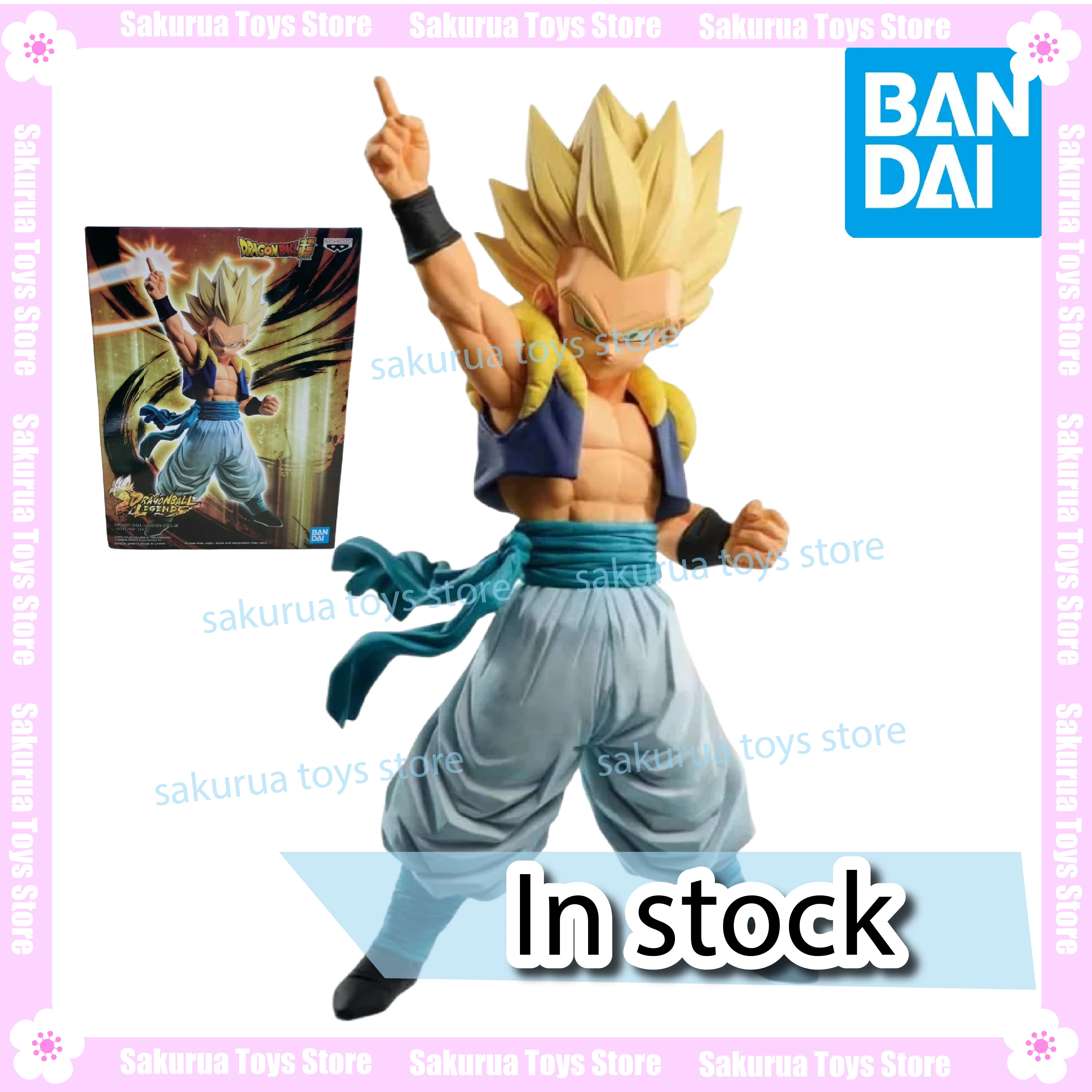 متوفر في المخزون بانداي حقيقية لعبة دراغون بول سوبر سايان LC ووتيان مشهد أنيمي الأجهزة الطرفية عمل دمية جمع الهدايا