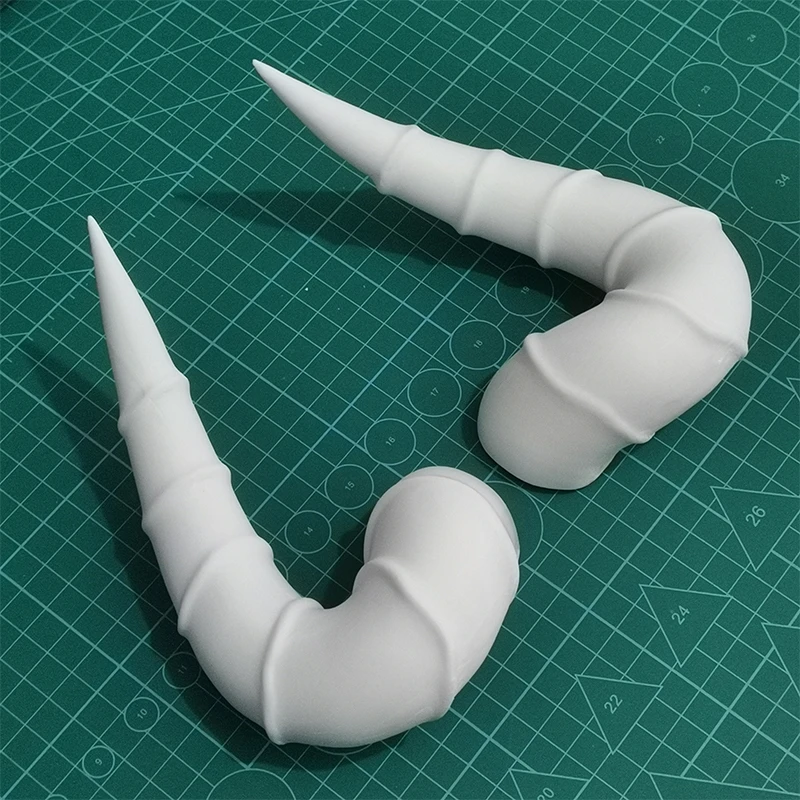 COS Props Dragon Horn Accessories Cosplay Props White Model Headwear Activity and Performance Costumes