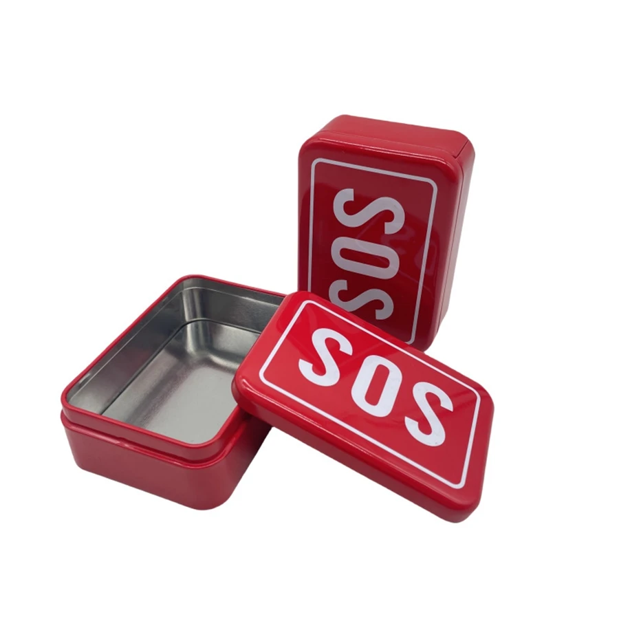 Caja de supervivencia al aire libre, caja de supervivencia multiusos, caja de herramientas roja multifunción, estuche de supervivencia al aire libre, caja de herramientas de emergencia