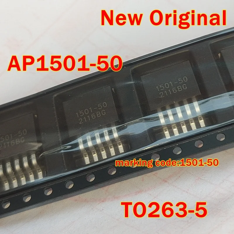 

1pcs to 100pcs AP1501-50 TO263-5 New Original marking code:1501-50 150 KHZ 3A PWM BUCK DC/DC CONVERTER