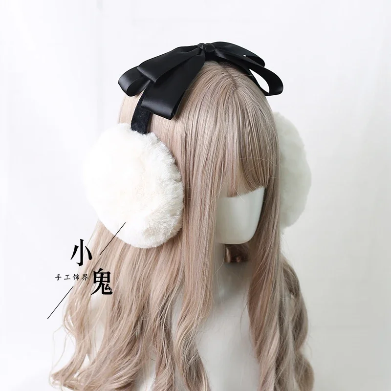 Moda de pelúcia orelha muffs dobrável engrossar lã capa de orelha para mulheres inverno quente camurça earflap ao ar livre proteção contra frio earmuffs