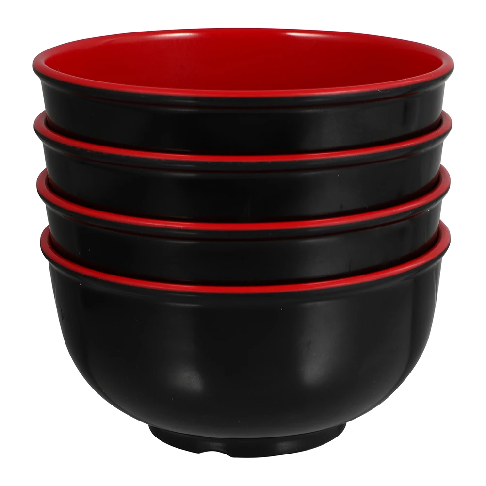 

4 Pcs Ramen Bowl Soup Noodle Kitchen Bowls Noodles Melamine Serving Hand-Pulled