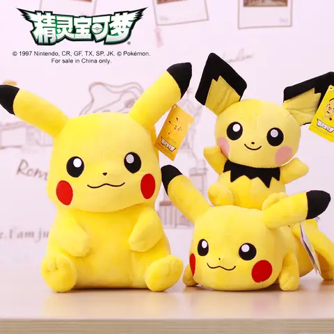 POKEMON Original Plyschleksak Gengar Pikachu Charizard Äkta Plyschdocka Mjuk Kawaii Söt Tecknad Piplup Leksaker för Barn Present 10 best sales köpa Pokémon plyschleksaker - №4