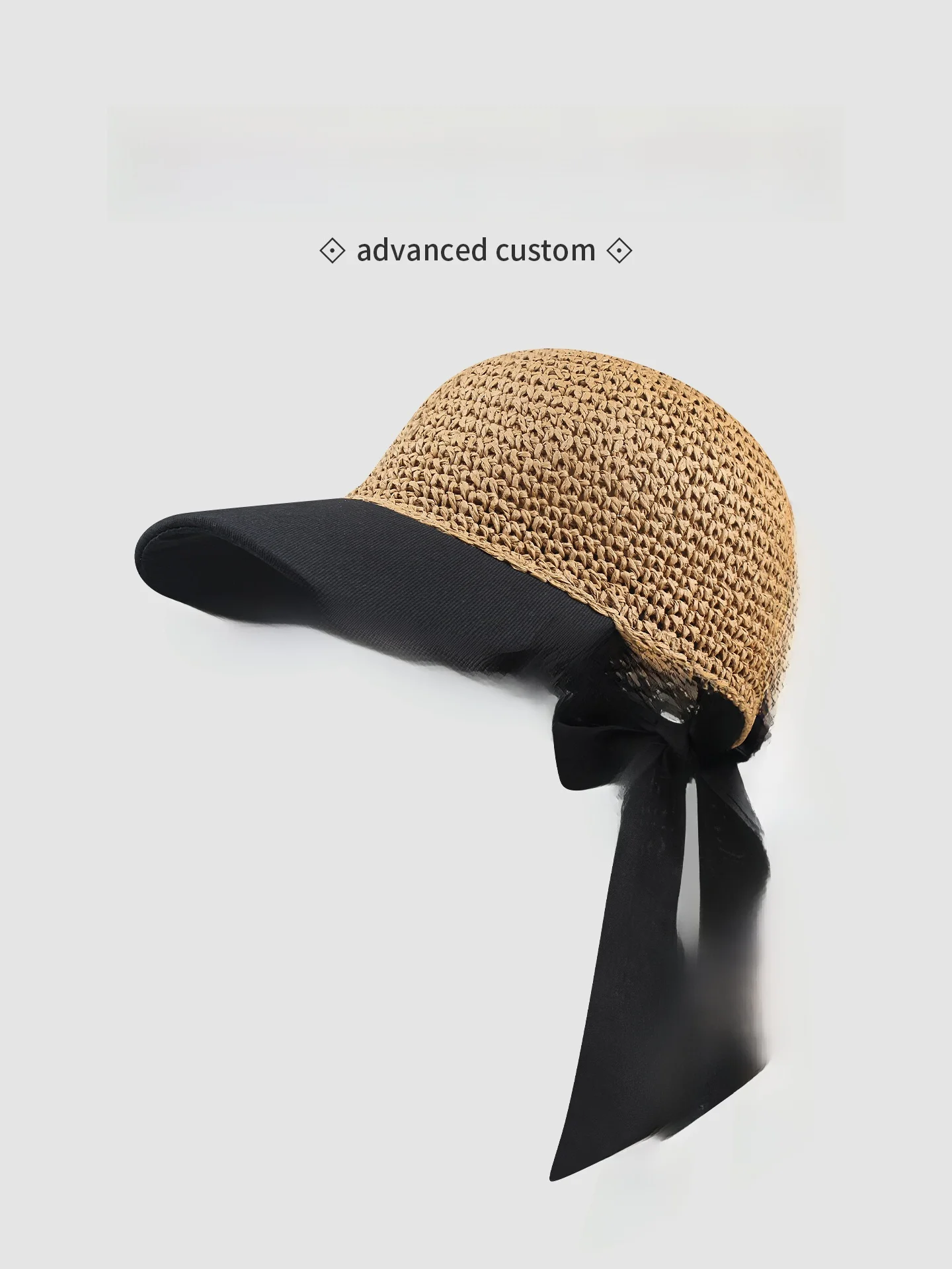 casquette-de-baseball-style-coreen-pour-femme-chapeau-d'ete-respirant-en-paille-tressee-ajouree-avec-nœud-large-bord-pare-soleil-decontracte