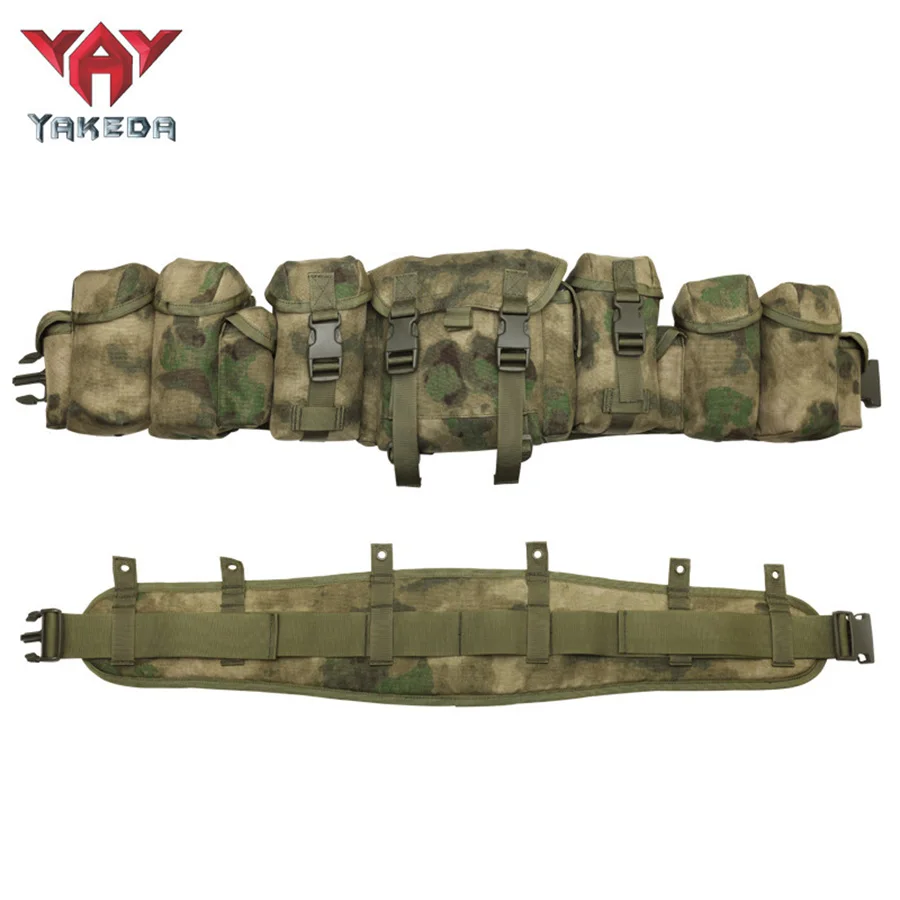 YAKEDA MOLLE system bellyband vest waterproof, wear-resistant, tear resistant, expandable and detachable