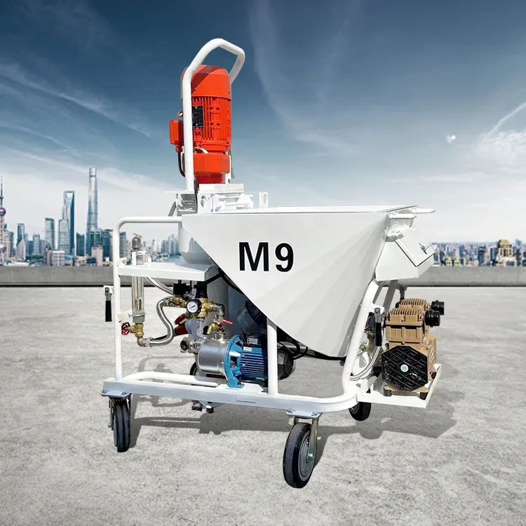 

Factory Wholesale Gypsum Spray Machines Mortar Spraying Machine Automatic Gypsum Applicator for Sale