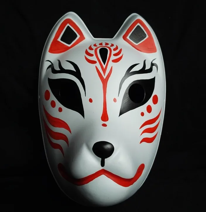 Hotarubi No Mori E Hand-painted Mask Into The Forest Of Fireflies' Light Janpenese Style Cosplay PVC Plastic Fox Full Face Mask